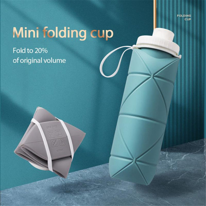 Fold Up Minimalist Water Bottle