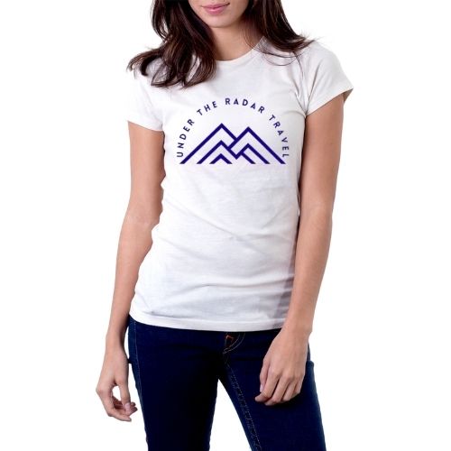 Women's White Short Sleeve T-shirt