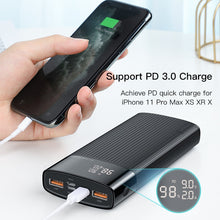 Load image into Gallery viewer, High Storage 20,000mAh Power Bank with Fast Charging