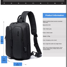 Load image into Gallery viewer, Cross Body Pack with Double Front Pocket Bigger Capacity