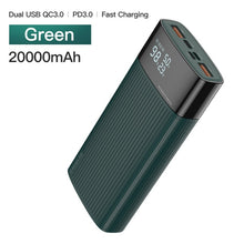 Load image into Gallery viewer, High Storage 20,000mAh Power Bank with Fast Charging