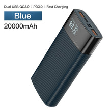 Load image into Gallery viewer, High Storage 20,000mAh Power Bank with Fast Charging