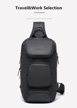 Load image into Gallery viewer, Cross Body Sling Style City Bag with USB Charging Port