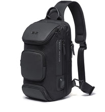 Load image into Gallery viewer, Cross Body Sling Style City Bag with USB Charging Port